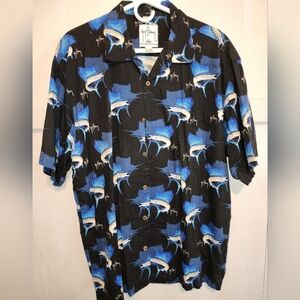 Preowned Guy Harvey Bluewater‎ Wear, Large buttonup